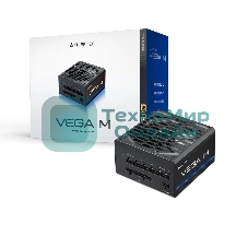 Блок питания Chieftec Vega M PPG-750-C (ATX 3.1, 750W, 80 PLUS GOLD, Active PFC, 135mm fan, Gen5 PCIe, Full Cable Management) Retail