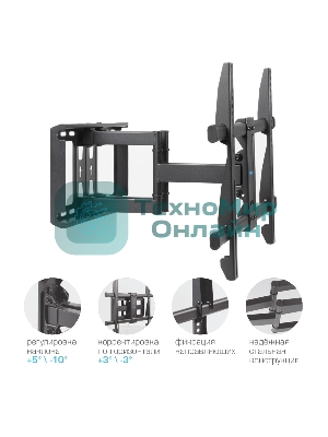 Кронштейн для телевизора Kromax GALACTIC-57 черный 32