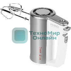 Миксер ручной Red Solution RHM-M2108 500Вт белый/серебристый