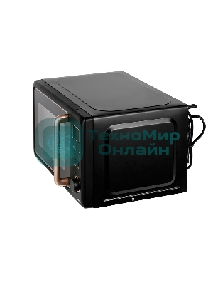 Микроволновая печь Centek CT-1565 черный, 20 л, 700 Вт, переключатели - кнопки, поворотный механизм