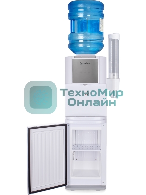 Кулер для воды Aqua Work QRB-84В, верхняя загрузка, нагрев 90 °С, охлаждение 7 °С, белый