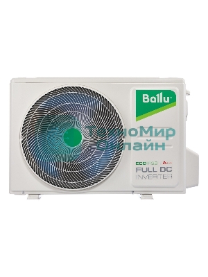 Наружный блок сплит-системы Ballu Ice Peak DC BSPKI/out-13HN8_V4 инвертор, 13000 BTU, 37 м², охлаждение, обогрев, осушение