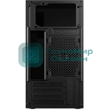 Компьютерный корпус CBR mATX Minitower V863, без БП, 1хUSB 3.0 Type C, 1хUSB 3.0, 1хUSB 2.0, HD Audio+Mic, черный PCC-MATX-V863-WPSU