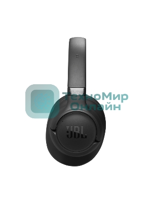 Беспроводные/проводные наушники JBL Tune 780NC черный, полноразмерные, Bluetooth + проводной, адаптивное шумоподавление