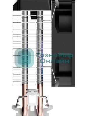 Кулер для процессора Ocypus Gamma A20 BK ARGB, 92mm FARGB FAN, Top FARGB Panel, 2 HEAT PIPES, 3-PIN, 1900 RPM, 21DBA, HYDRO BEARING, LGA115X/1200/1700/18XX, AM4/AM5