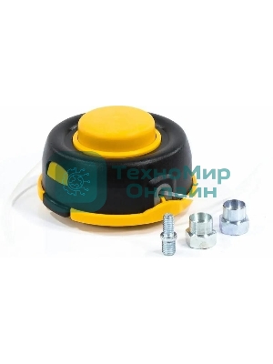 Катушка Denzel универ. триммер. гайка м10 гайка м8 м12 винт м8-м10 лев.резьба шаг1.25мм