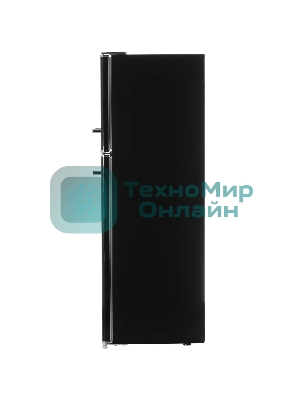 Холодильник Ascoli ARDFRB120 черный двухкамерный 84/36л морозилка сверху