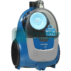 Пылесос Philips XB2022/01 темно-синий, 360/1800 Вт, уборка сухая, пылесборник контейнер 1.3 л