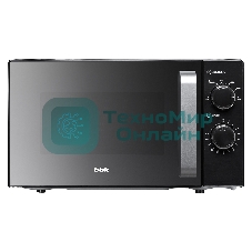 Микроволновая печь BBK 20MWS-776M/B-M черный, 20 л, 700 Вт, переключатели - поворотный механизм