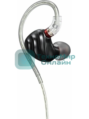 Проводные наушники FiiO FH3 черный, внутриканальные, Jack 3.5 мм