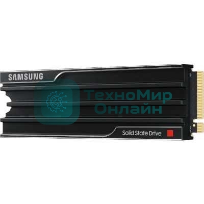 Накопитель SSD 4Tb Samsung 9100 PRO, M.2, PCI-E 5.0 x4, TLC 3D NAND R/W - 14800/13400 Mb/s с радиатором