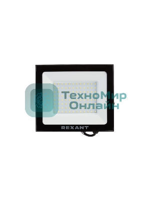 Прожектор светодиодный Rexant 605-005 100 Вт 200–260В IP65 8000 лм 6500 K холодный свет