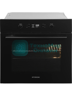 Духовой шкаф Электрический Hyundai HEO 6650 BG черный