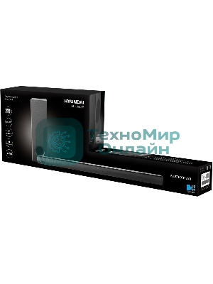 Микросистема Hyundai H-HA630 черный 150Вт FM USB BT SD/MMC/MS