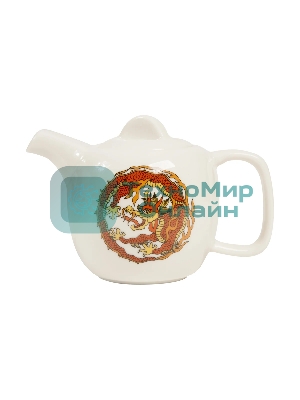 Набор чайный Mystery MEK-1624 1.2л, белый, 1500 Вт, (корпус: керамика)