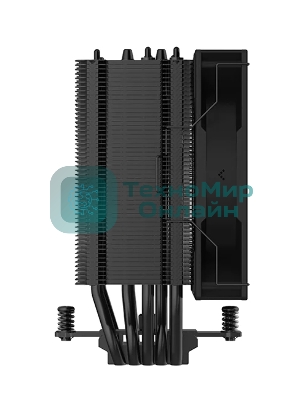Кулер для процессора DEEPCOOL AG500 BK ARGb черный, 120 мм, алюминий/медь, 1850 об/мин, 29.4 дБ, 4 pin, 240 Вт, 155 мм