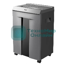 Шредер Deli ET096 серебристый (секр.P-5) фрагменты 16лист. 30лтр. CD