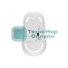 Мышь беспроводная Logitech Signature M650 L белый, 4000 dpi, радиоканал, Bluetooth, USB, кнопки - 5