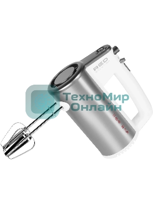 Миксер ручной Red Solution RHM-M2108 500Вт белый/серебристый