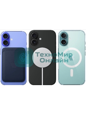 Смартфон Apple iPhone 16 A3287, 8/128Gb, бирюзовый