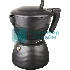 Кофеварка гейзерная Rondell Walzer RDA-432, 0.3л, алюминий, черный