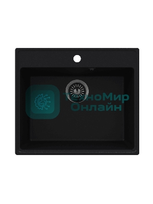 Кухонная мойка Maunfeld Perla 580 MFQS-580B черный