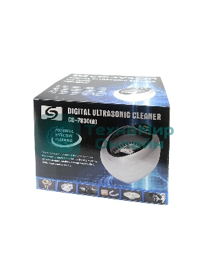 Ультразвуковая ванна Codyson CD-7830A белая, 0.75 л, 50 Вт