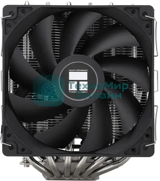 Устройство охлаждения(кулер) Thermalright Peerless Assassin 120 SE Soc-AM5/AM4/1200/1700/1851 черный 4-pin 25.6dB Al+Cu 730gr Ret (PA120-SE)