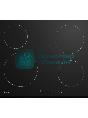 Электрическая варочная поверхность Hotpoint HR 6T1 B, независимая, черный