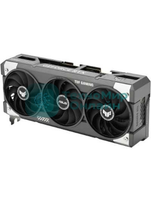 Видеокарта Asus TUF Gaming GeForce RTX 5060 OC, NVIDIA RTX 5060, 8Gb, GDDR7, 128 bit, PCI-E 5.0, HDMIx1, DPx3, HDCP, 2677 MHz