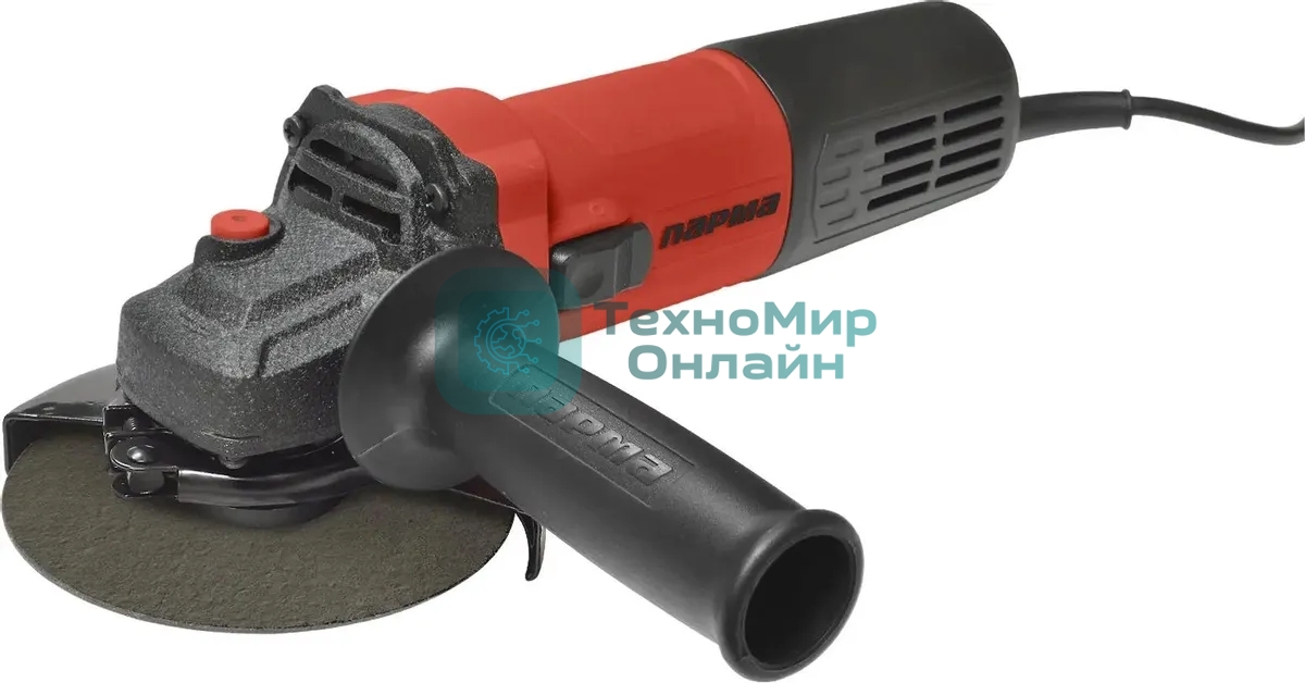 Угловая шлифовальная машина Парма УШМ-01-125/1250РК 1250Вт 11000об/мин рез.шпин.:M14 d=125мм (02.026.00012)