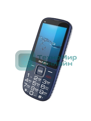 Мобильный телефон Maxvi B9 синий