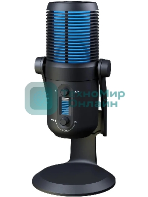 Микрофон проводной Оклик SM-400G 2м черный