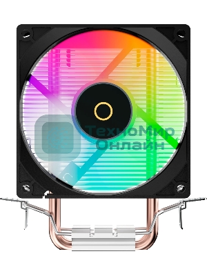 Кулер для процессора Ocypus Gamma A20 BK ARGB, 92mm FARGB FAN, Top FARGB Panel, 2 HEAT PIPES, 3-PIN, 1900 RPM, 21DBA, HYDRO BEARING, LGA115X/1200/1700/18XX, AM4/AM5