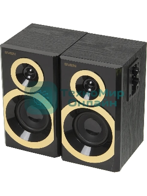 Акустическая система SVEN SPS-619 GOLD акустическая система 2.0, мощность 2х10 Вт(RMS)