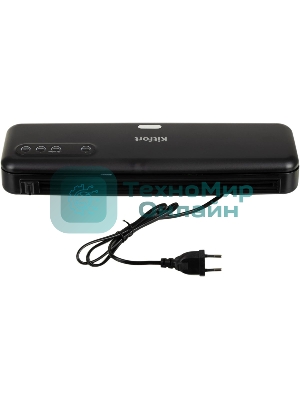 Вакуумный упаковщик Kitfort KT-1509-1 130Вт черный