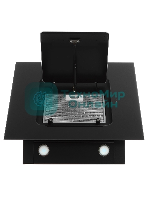 Вытяжка наклонная Beko HCA62540B чёрный, 60 см, 566 м³/ч, 67 дБ