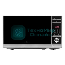 Микроволновая печь General Electronics GE DG420S атласное серебро, 20 л, 700 Вт, переключатели - сенсор, кнопки, поворотный механизм