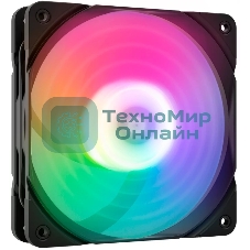 Вентилятор для корпуса Zalman ZM-AF120R ARGb черный, 120 мм, 1500 об/мин, 24.3 дБ, 4 pin