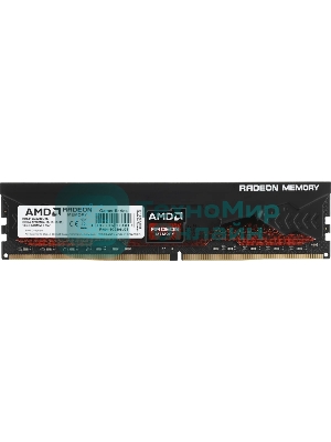 Оперативная память AMD Radeon R9, DDR4, 16GB (1x16GB), 3200MHz, CL16, DIMM, с радиатором, черный