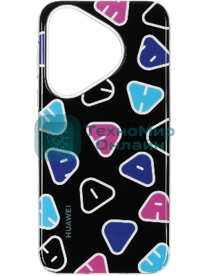 Чехол-накладка Huawei Letter Magnetic Case для смартфонов HUAWEI Pura 70, черный, 51995462