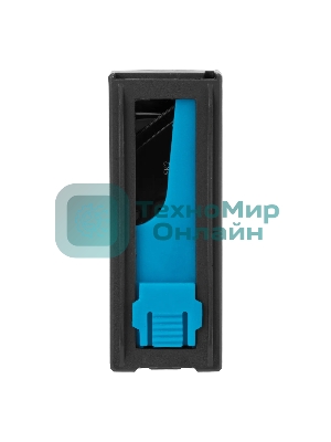 Лезвия Gross 79377, 19 мм, SK2 Black, трапециевидные, выдвижной пластиковый пенал, 10 шт.