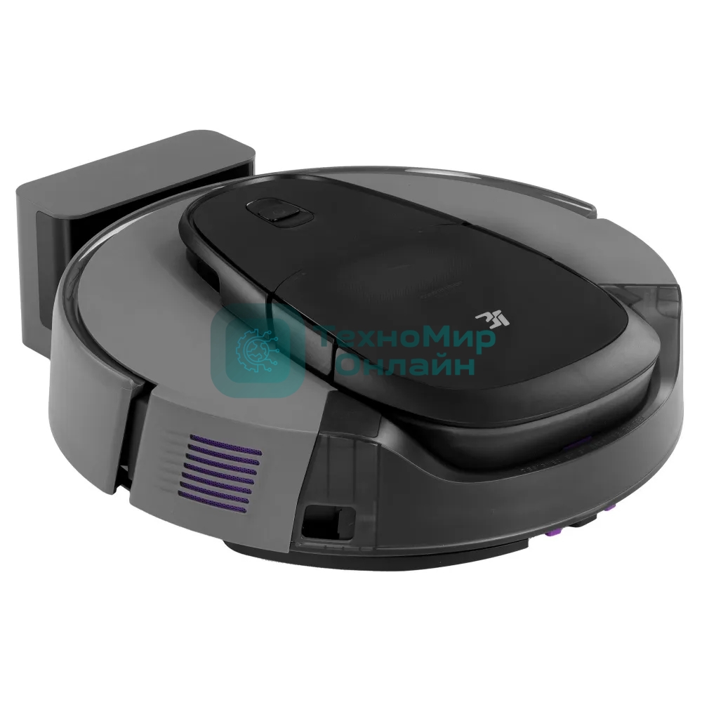 Робот-пылесос 3I HOME-G10P серый, 5200 мАч Li-ion, уборка сухая/влажная, пылесборник контейнер 1 л