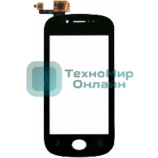 Сенсорное стекло (тачскрин) для Fly IQ448 Chic, черное
