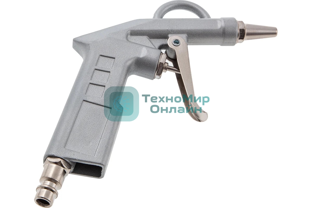 Пистолет продувочный Matrix с удлиненным соплом, пневматический, 135 мм