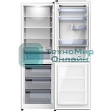 Холодильник Hyundai CC30031 белый двухкамерный 194/102л морозилка снизу