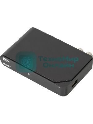 Приставка для цифрового ТВ BBK SMP027HDT2 черный, DVB-T2, DVB-T, HDMI, USB 2.0