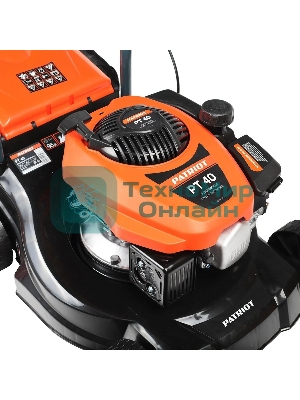 Газонокосилка бензиновая PATRIOT PT 40, 130сс, 3,5 л.с., 40 см, 35л. трав., пластик. дека,