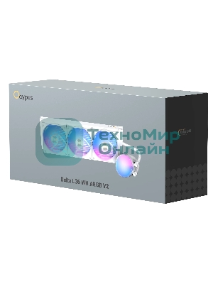 Система охлаждения Ocypus Delta L36 WH ARGB V2 White 300W/All Intel/AMD AM*/Screws