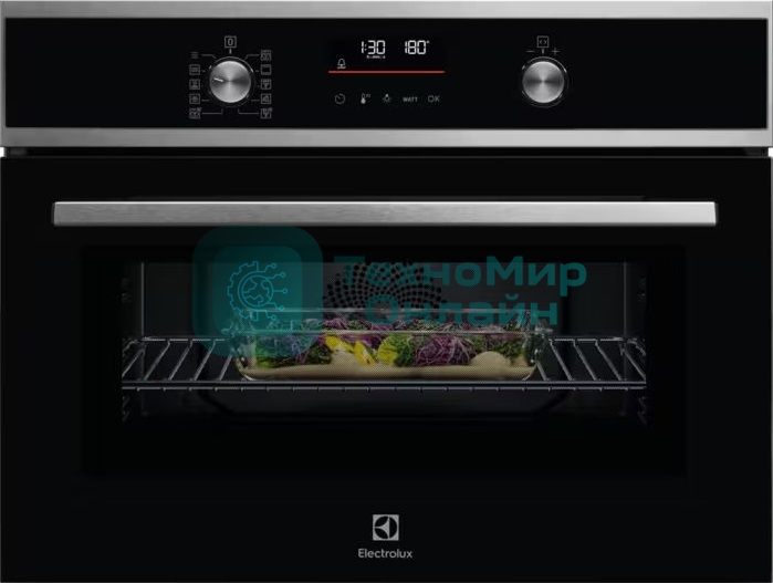 Духовой шкаф электрический Electrolux EVL6E49X черный/серебристый